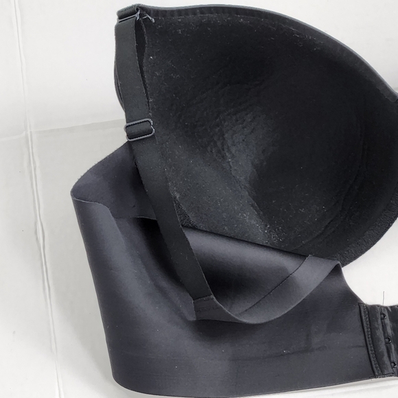 CACIQUE Size 44C Lightly Lined Full Coverage Black Underwire Bra - Picture 5 of 6